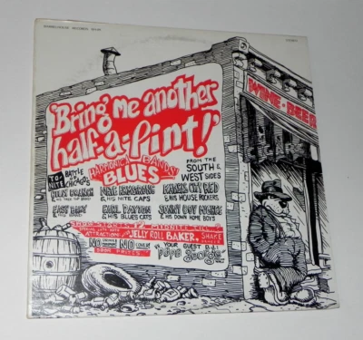 Bring Me Another Half-A-Pint ROBERT R. CRUMB COVER Harmonica Blues 1976 BH-09  - Image 1 of 4