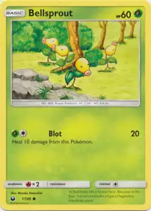 Tarjeta Pokémon Bellsprout 1/168 Común - Tormenta Celestial SM7 - Imagen 1 de 1