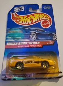 Hot Wheels Sugar Rush 1997 serie 96 coleccionista Mustang #744 modelo #18810 - Imagen 1 de 6