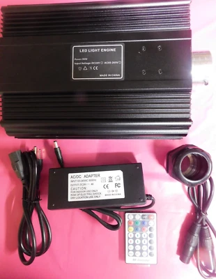 DMX 90W RGB Fiber Optics Light With Remote - Image 1 of 4