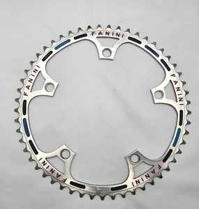 Campagnolo Super Record Chainring, 52T, BCD 144 (Old Campy, Track), FANINI Panto - Picture 1 of 2
