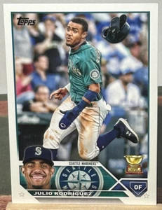 2023 Topps Series 1 #330 Julio Rodriguez Seattle Mariners - Picture 1 of 2