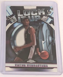 Victor Wembanyama - Chrome Lock It Up - 2024-25 Topps Chrome SPURS - Bild 1 von 2