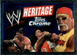 Hulk Hogan 2006 Topps Chrome WWE Heritage Checklist Card #90 - Picture 1 of 2
