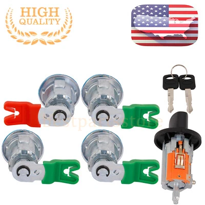 707624 Ignition Door Lock Cylinders For Ford Econoline Van E150 E250 E350 NEW Foto 1 de 4