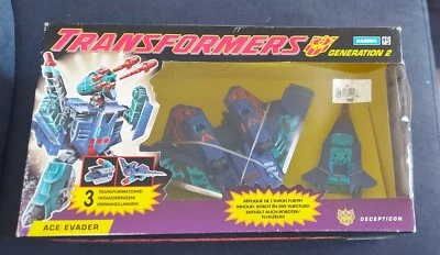 Transformers G2 Decepticon Ace Evaders 1994 - Photo 1/4
