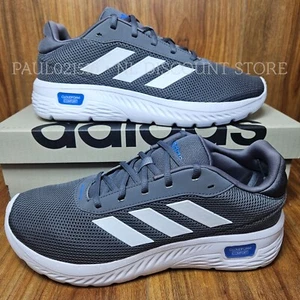 Zapatillas deportivas cómodas ADIDAS Cloudfoam para hombre ~ grises - Imagen 1 de 5