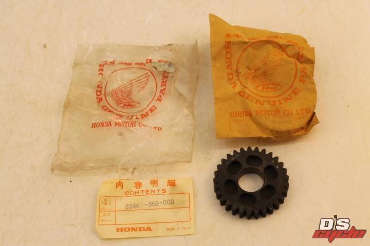 Honda XL350 XL 350 1974-78 transmisión engranaje (29T) vintage usado OEM M Foto 1 de 4