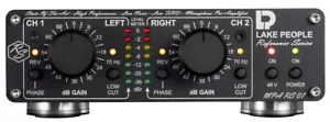 Lake People MPA RS01 2 Kanal Mikrofon-Vorverstärker Made in Germany | - Bild 1 von 4