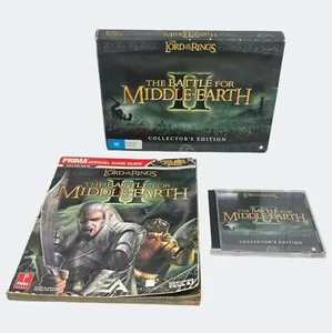 LOTR Battle for Middle-Earth II Collector's Edition PC + Prima Guide - Complete - Picture 1 of 24