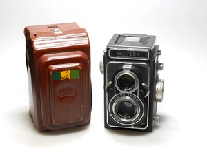 Zeiss Ikon Ikoflex + Zeiss-Opton T Tessar 75 mm F3.5 - Foto 1 di 7