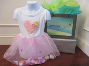 Mädchen Tutu Tank Kleid Geburtstag Sommer Prinzessin Party Tüllrock Größe 12 Monate - Bild 1 von 8