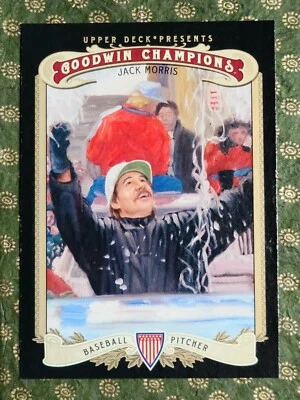 2012 Upper Deck Goodwin Champions #75 Jack Morris - Image 1 of 2