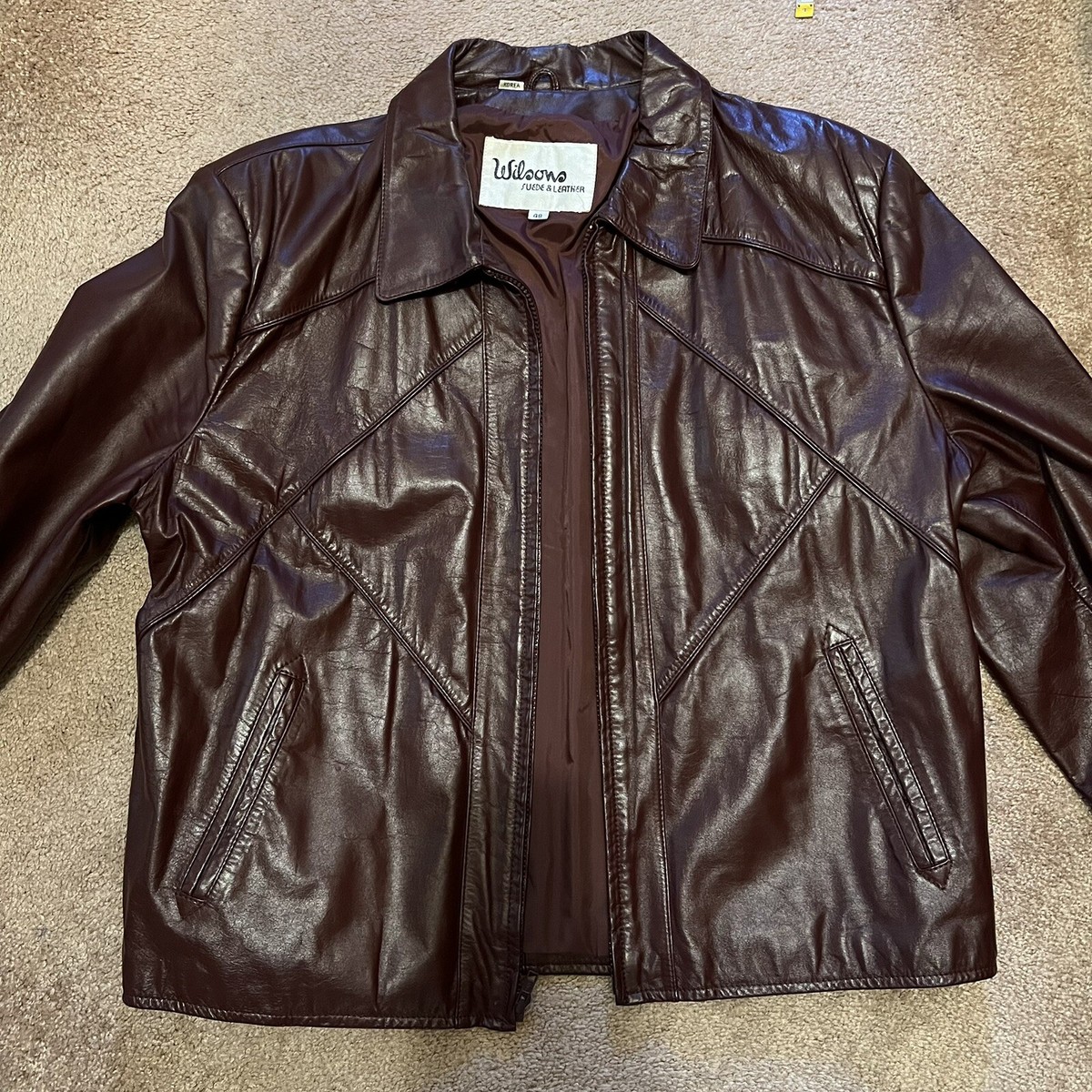 Brown Leather 1980s Vintage Outerwear Coats & Jackets for Brown Leather 1980s Vintage Outerwear Coats & Jackets for
