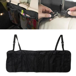 Car Seat Back Tidy Organiser Multi-Pocket Bag Auto Travel Storage Hanging Holder - Picture 1 of 1