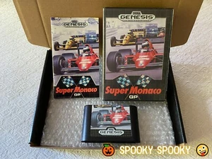 Super Monaco GP Sega Genesis - NTSC-U/C USA VGC CIB - High Quality Packing - Picture 1 of 8