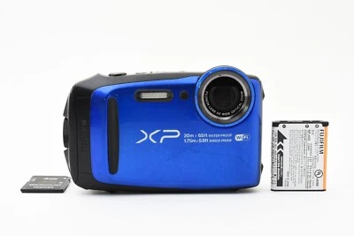 Fujifilm FinePix XP120 16MP Waterproof Digital Camera Blue From JAPAN - Image 1 of 4