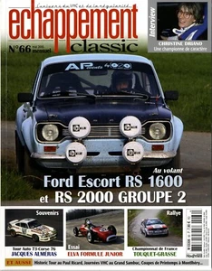 ECHAPPEMENT CLASSIC n°66 05/2016 FORD ESCORT RS 1600 & RS 2000 Gr2 ELVA FJ ALMER - Picture 1 of 1