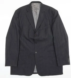 Marks and Spencer Men's Grey Blazer 44 Long Formal - Picture 1 of 12