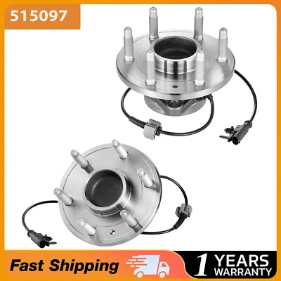 2Pcs 2WD Front Wheel Bearing Hub Pair for 07-13 Chevy Silverado GMC Sierra 1500 Foto 1 de 4