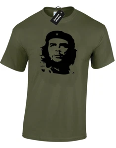 CHE GUEVARA MENS T-SHIRT CUBA REVOLUTION ICON COMMUNIST RETRO DESIGN - Picture 1 of 28