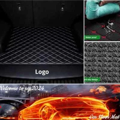 For Fit Mini Car Trunk Mats Custom Waterproof Rear Carpets All Weather Cargo  Foto 1 de 4