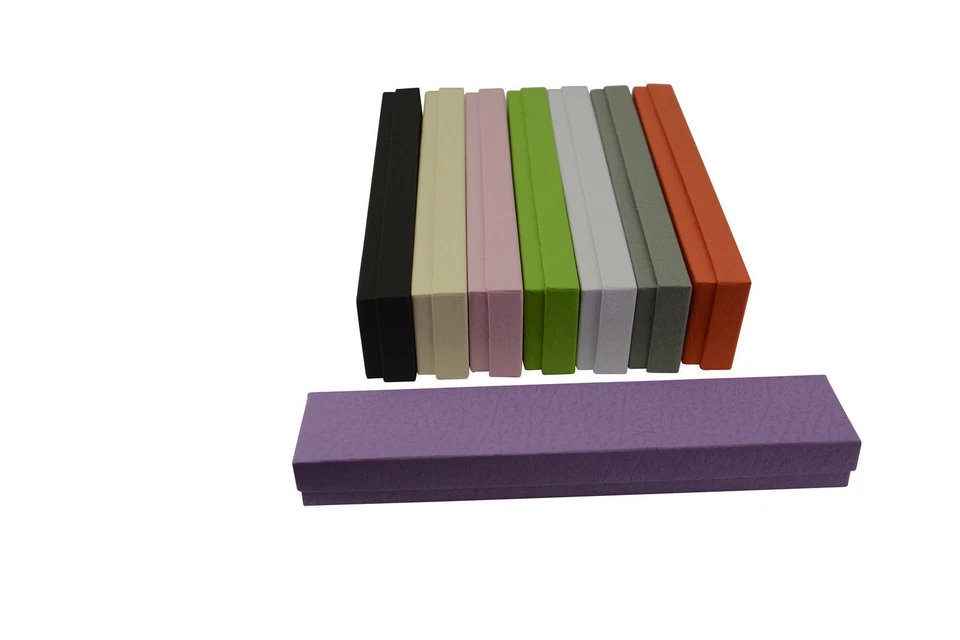Vibrant Series Card Box Jewellery Bracelet Watch Long Rectangular Gift Boxes - Image 1 of 1