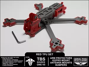 Juego de TPU conversión TBS Source One V5 DJI O3 - Elige entre 10 colores diferentes - Imagen 1 de 31