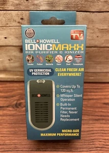 Bell + Howell Ionic Maxx purificatore d'aria e ionizzatore micro plugin da parete dimensioni - NUOVO - Foto 1 di 5