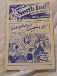 1960 1961 PRESTON v BURNLEY - Picture 1 of 1