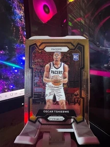 2023-24 Panini Prizm Rookie Oscar Tshiebwe #292 RC Indiana Pacers - Picture 1 of 2
