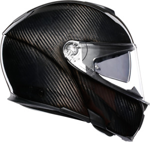 AGV SportModular DOT ECE Motorcycle Modular Helmet - Glossy Carbon - CHOOSE SIZE