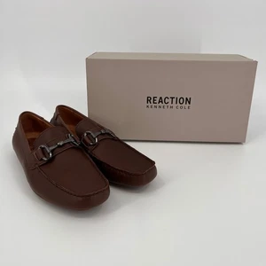 Kenneth Cole Reaction Lyon Bit Driver Größe 9,5 M Espresso Slipper Halbschuh Schuh - Bild 1 von 15