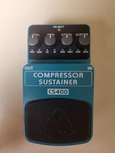 Behringer CS400 Compresor Sustentador Pedal Guitarra Efectos - Imagen 1 de 6