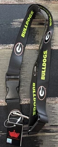 NCAA Georgia Bulldogs Lanyard Keychain - Brand New - Picture 1 of 1