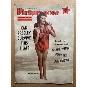 HAZEL SUTTON/ELVIS PRESLEY PICTUREGOER MAGAZINE DECEMBER 22 1956 - HAZEL cover + - Picture 1 of 2