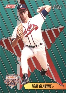 Tom Glavine 1992 Score Procter & Gamble #18 Braves FREE SHIPPING AutographDen - Picture 1 of 2