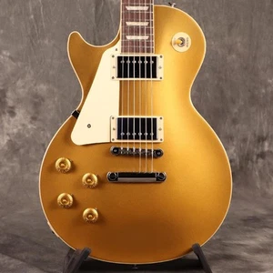Gibson USA/Les Paul Standard 50s LH Left Handed Gold Top with Hard Case - Picture 1 of 8