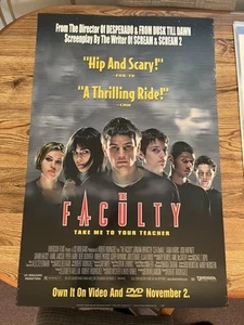 THE FACULTY Original Filmposter 27”x40” JOSH HARTNETT FAMKE JANSSEN - Bild 1 von 1