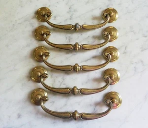 5 Keeler Brass Co N516 Knocker montaje en poste de fianza y barra gabinete tirador manijas - Imagen 1 de 6