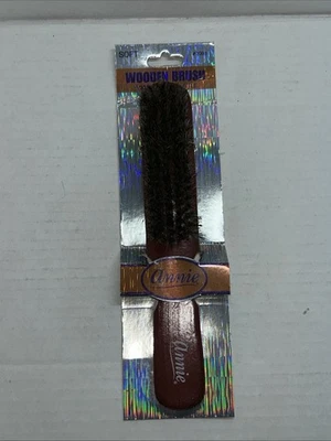 Annie Boar Bristle 100% Soft Wooden Brush 5 Row 2091 - Image 1 of 4