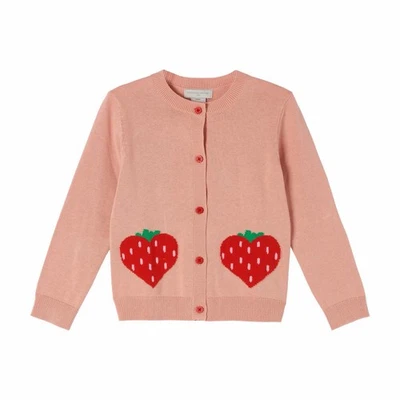 Cárdigan tejido fresa para niños Stella McCartney talla 10 Foto 1 de 4