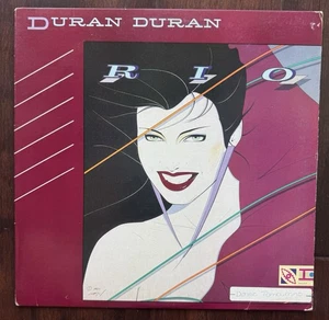 Duran Duran RIO Vinyl Record Album LP 1982 GOOD NO SKIPPING w/ Original Sleeve - Picture 1 of 6