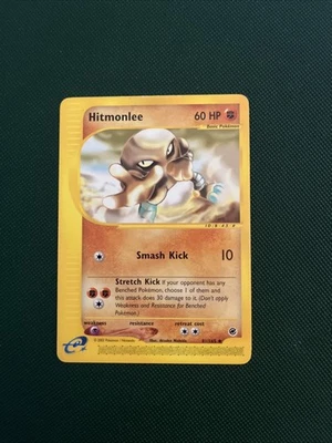 Pokemon Karte Kicklee Hitmonlee 81/165 - Expidition - Englisch - Bild 1 von 3