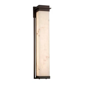 Justice Design LumenAria Pacific 36" LED Out Sconce, Ala/BZ - FAL-7546W-DBRZ - Picture 1 of 1