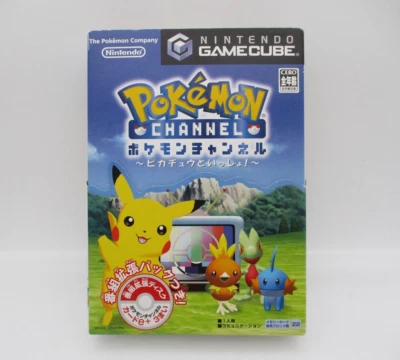 GameCube Pokemon Channel w/ Card e+ & Nice card Japan import Nintendo GC - Image 1 of 4