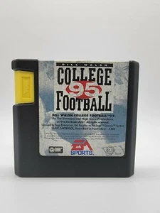 Bill Walsh College Football 95 (Sega Genesis, 1994) Cartridge Only  - Picture 1 of 2