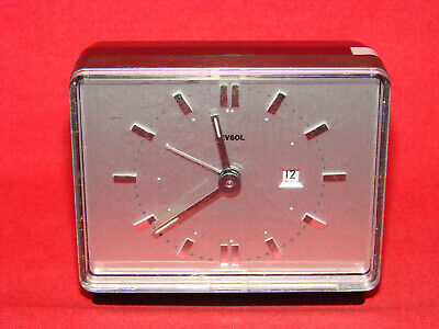 Réveil Vintage Revsol Dateur à Répétition 6 Jewels - Horloge Pendule Old Clock • 40€
