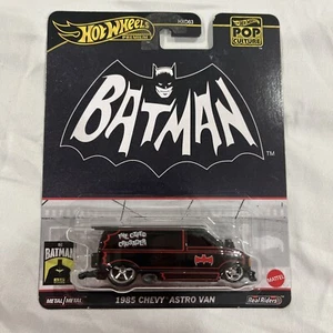 New! HOT WHEELS 1985 Batman Chevy Astro Van Black - Picture 1 of 1