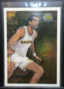 1995 Topps Foreign Legion FL8 Rony Seikaly Golden State Warriors Basketball Card - Picture 1 of 2